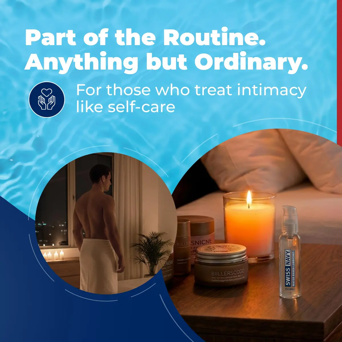 Swiss Navy Water-Based Lubricant - 2 oz | Gel with Slickness & Travel-Friendly Locking Pump - view 6