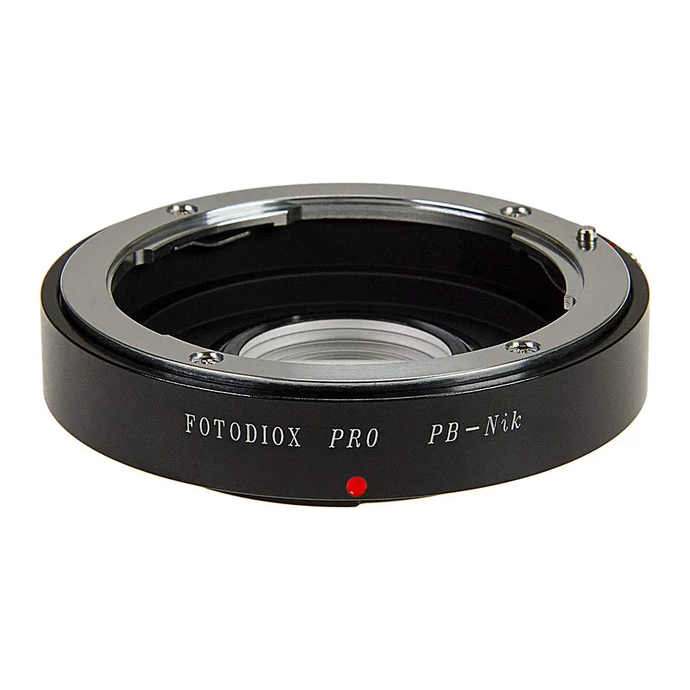 Fotodiox Pro Lens Mount Adapter, Praktica B (PB) to Nikon F Camera Body | 1.4x Optic, Manual Focus, All-Metal - main product image