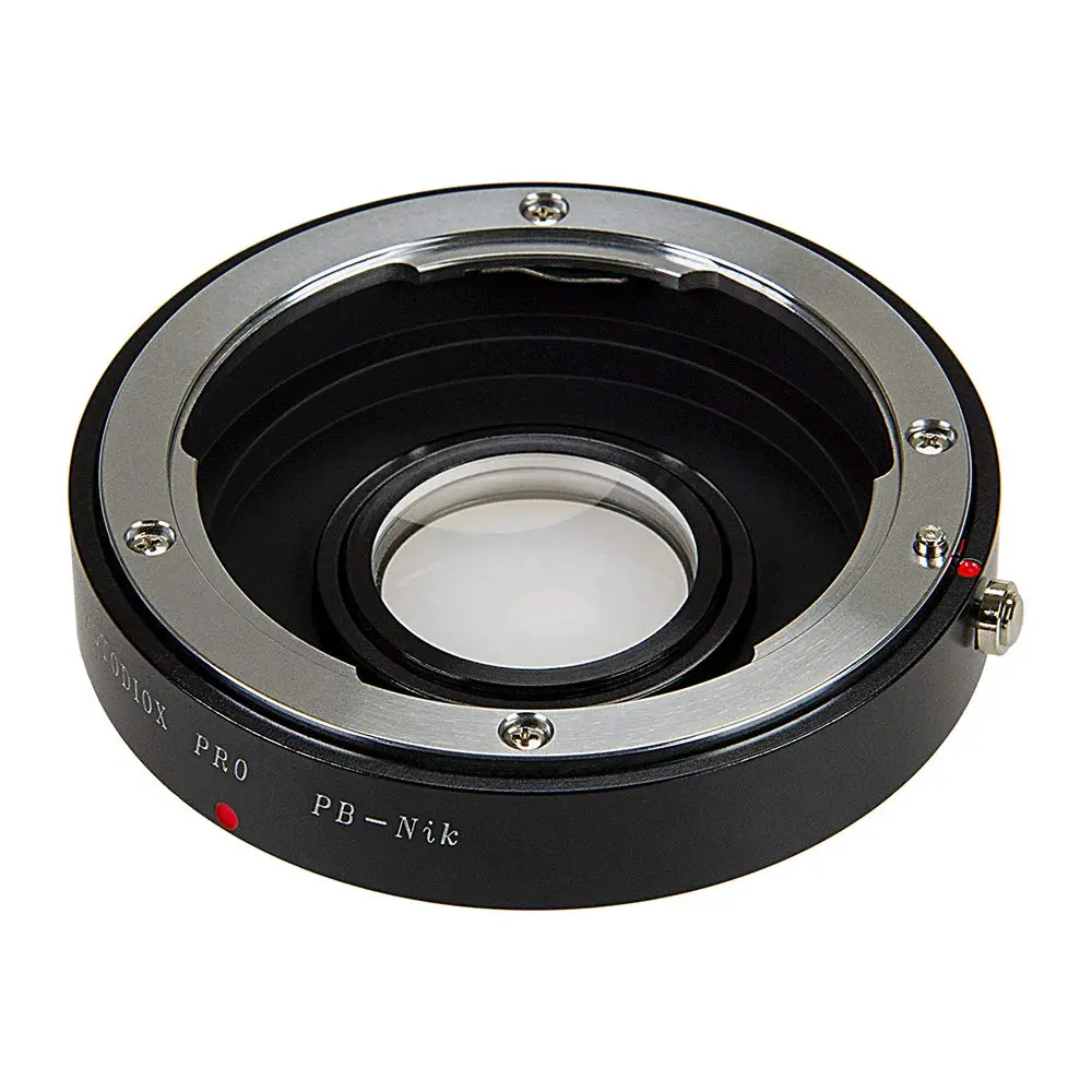 Fotodiox Pro Lens Mount Adapter, Praktica B (PB) to Nikon F Camera Body | 1.4x Optic, Manual Focus, All-Metal - view 2