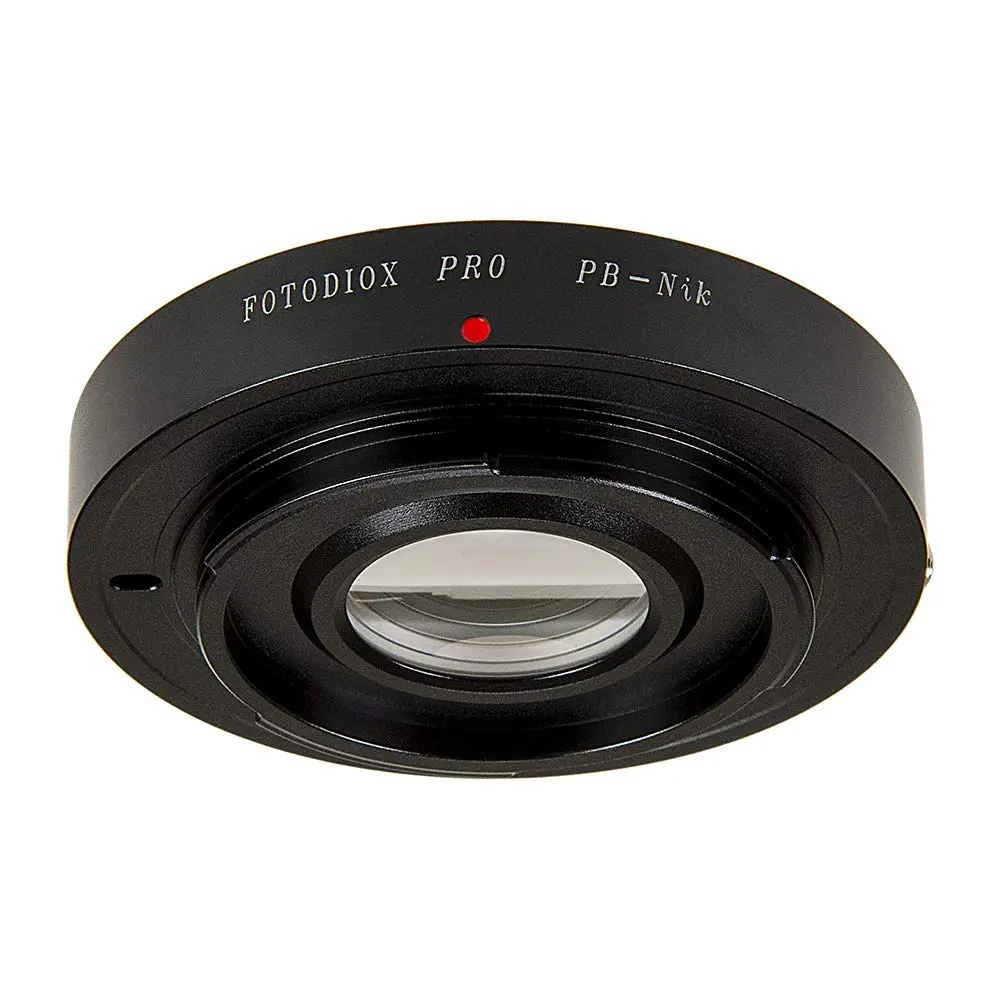 Fotodiox Pro Lens Mount Adapter, Praktica B (PB) to Nikon F Camera Body | 1.4x Optic, Manual Focus, All-Metal - view 3