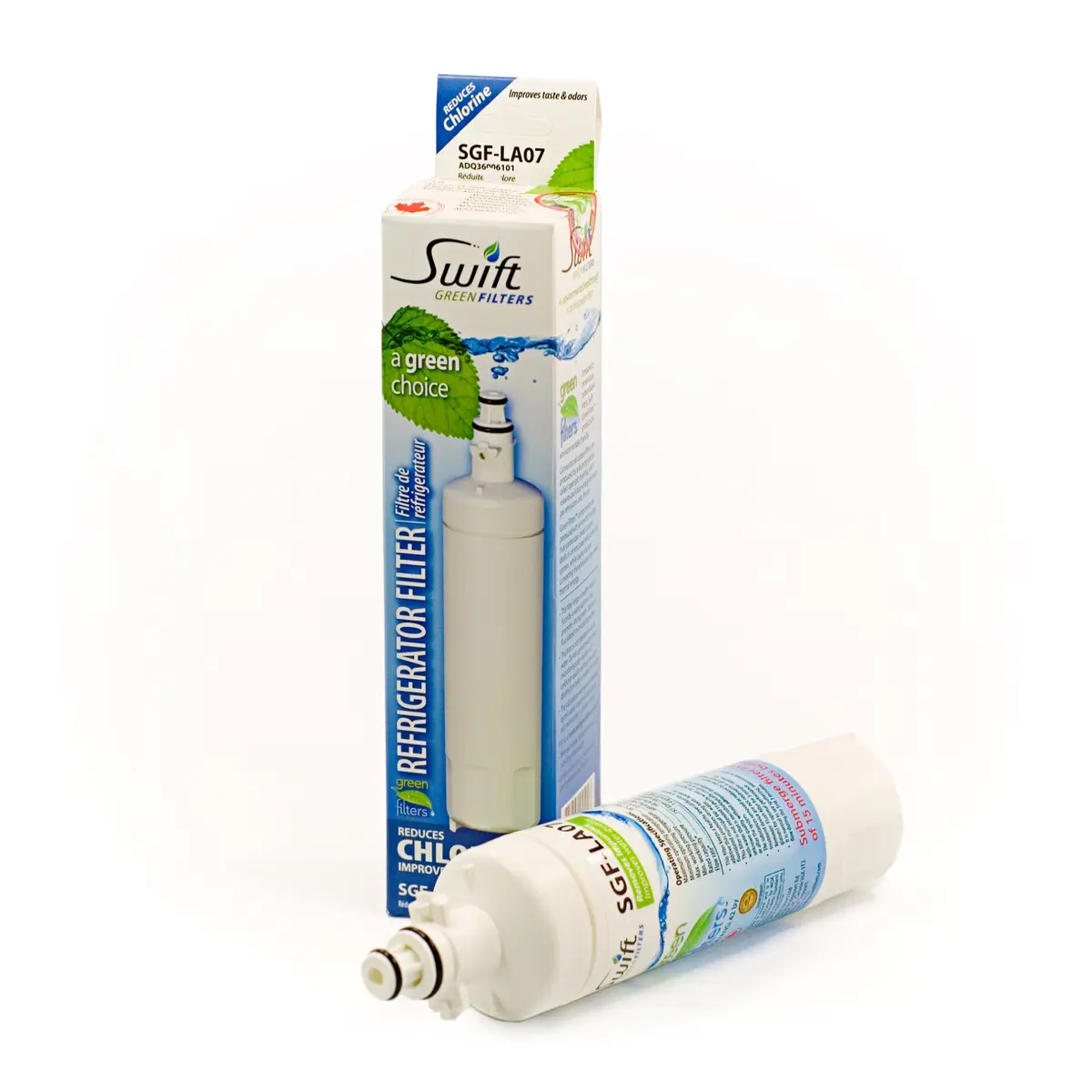 Swift Green Filters Replacement Water Filter for LG LT700-P 46-9690 ADQ36006102 ADQ36006101 EFF-6032A PH21410 | NSF Certified, BPA-Free, USA Made - view 4