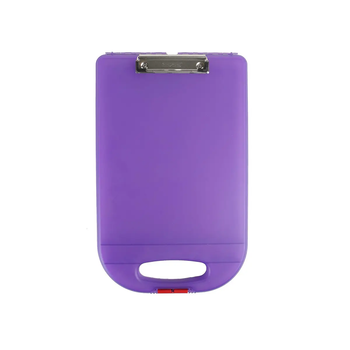 Dexas Clipcase 2 Storage Clipboard with Rounded Handle, Purple | Durable Plastic, 15.5x10 inches, USA Design - main product image