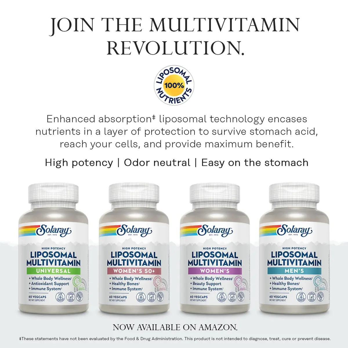 SOLARAY Mega Vitamin B-Stress 60 VegCaps | Timed-Release B Complex with 1000 mg Vitamin C for Stress & Energy - view 8