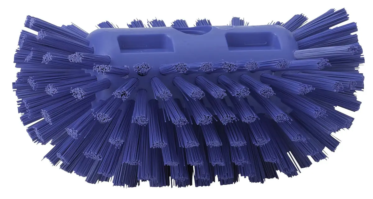 Vikan Polyester Bristle Hand-Held Tank Brush, 8" | Effective for Industrial Tanks & Drains - main product image