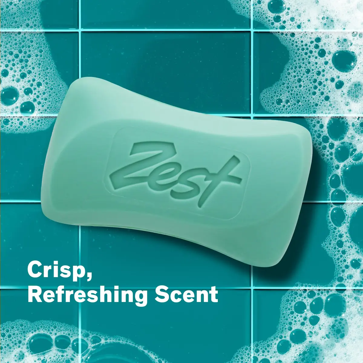 Zest Aqua Bar Soap 113g (4 oz) | Classic Scent, Moisturizing Lather - view 3