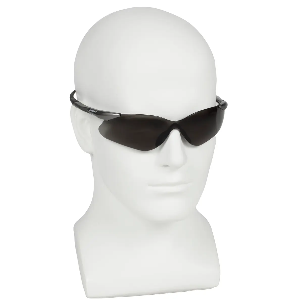 KleenGuard Nemesis VL Safety Sunglasses (25704), Frameless UV Protection, Smoke Lens, 12 Pairs | Lightweight, Impact-Resistant - view 4