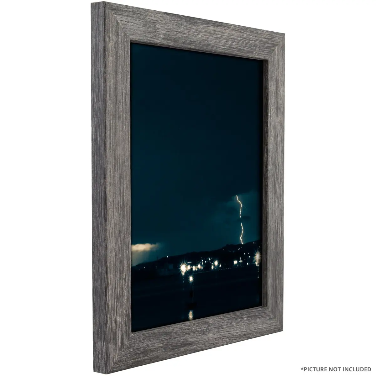 Craig Frames 10x13 Gray Barnwood Picture Frame 25.4cm x 33cm | Rustic Wall & Tabletop Decor - view 5