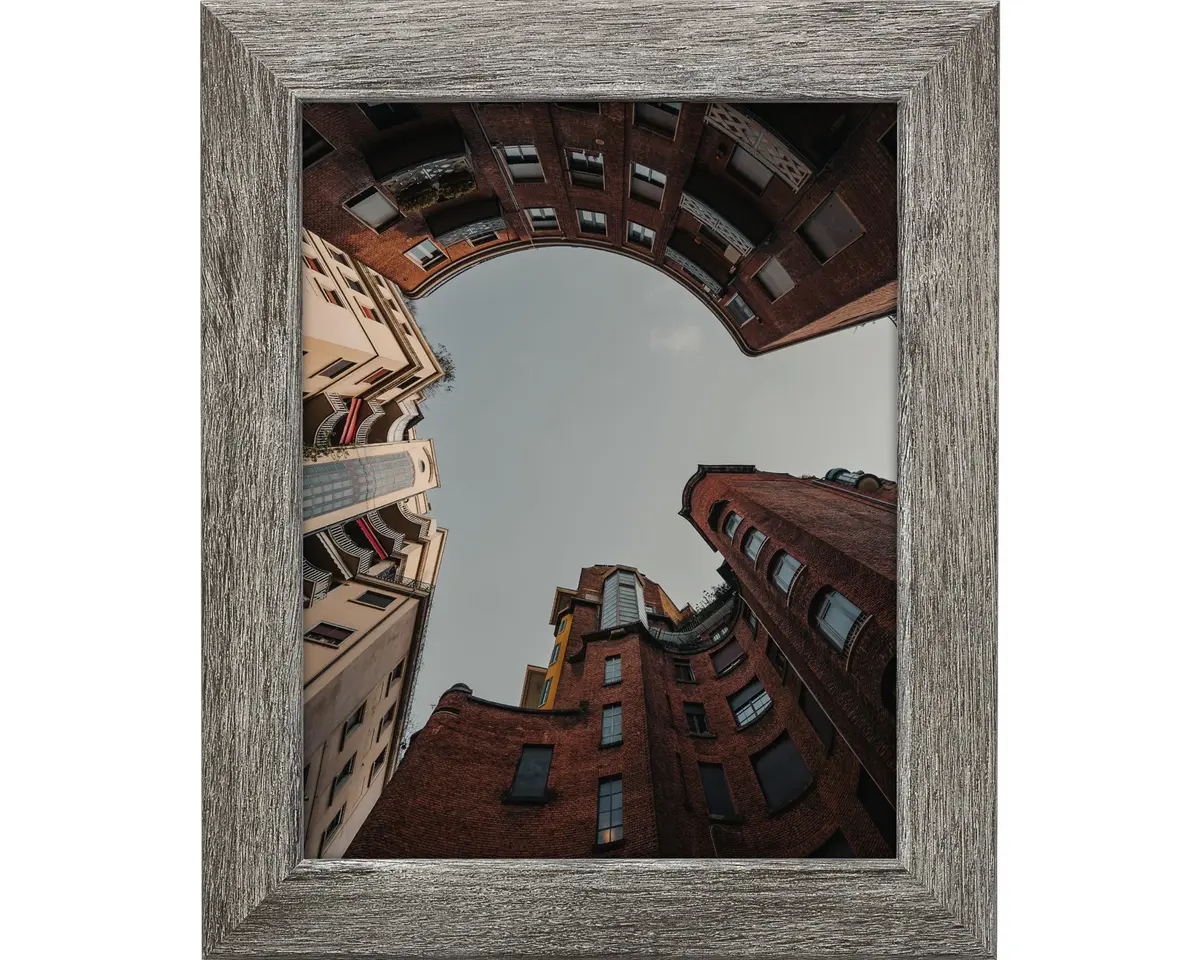 Craig Frames 10x13 Gray Barnwood Picture Frame 25.4cm x 33cm | Rustic Wall & Tabletop Decor - view 4