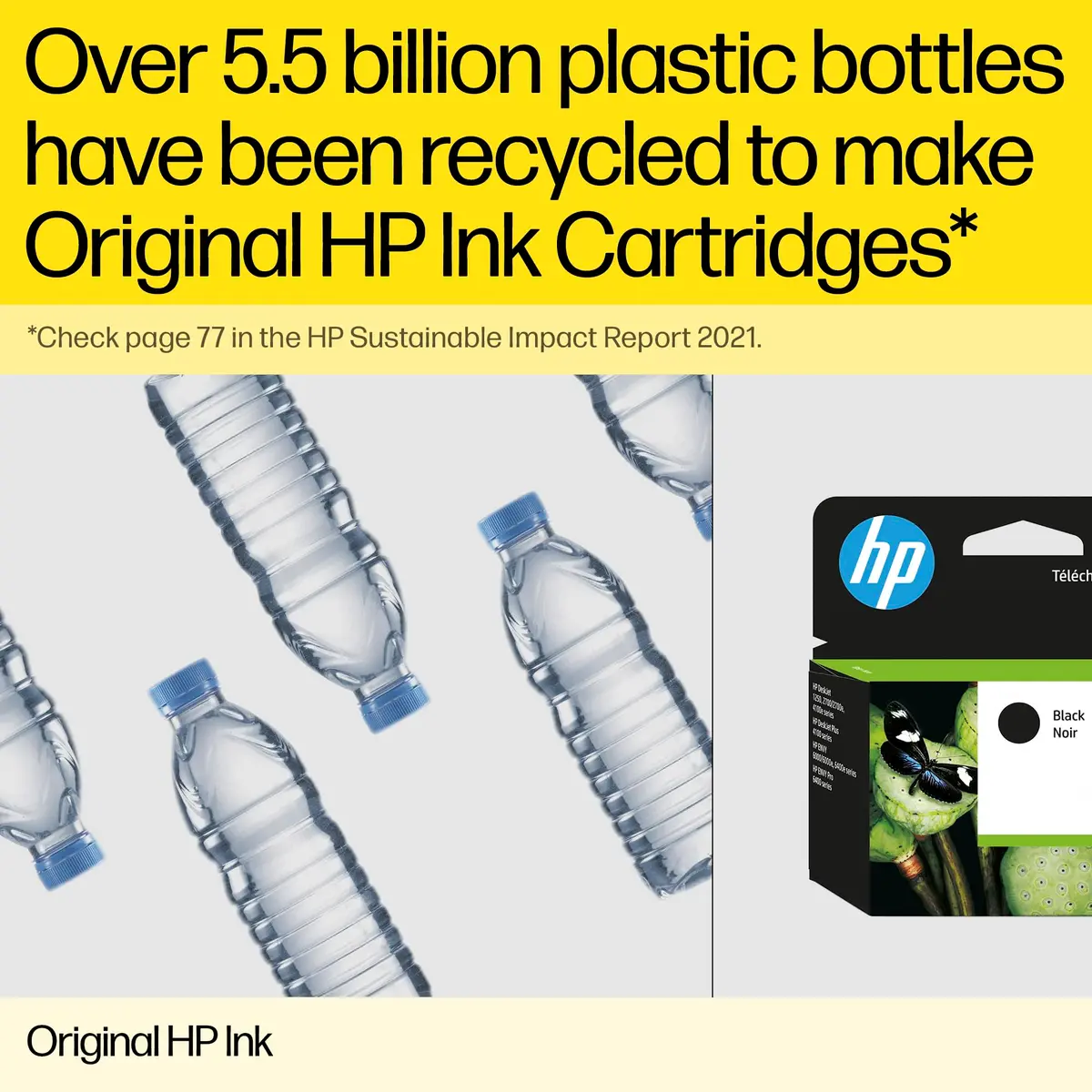 HP DesignJet Ink Cartridge CZ129A 38-ml Black | Genuine, Water-Resistant, for Large Format Plotters - view 7