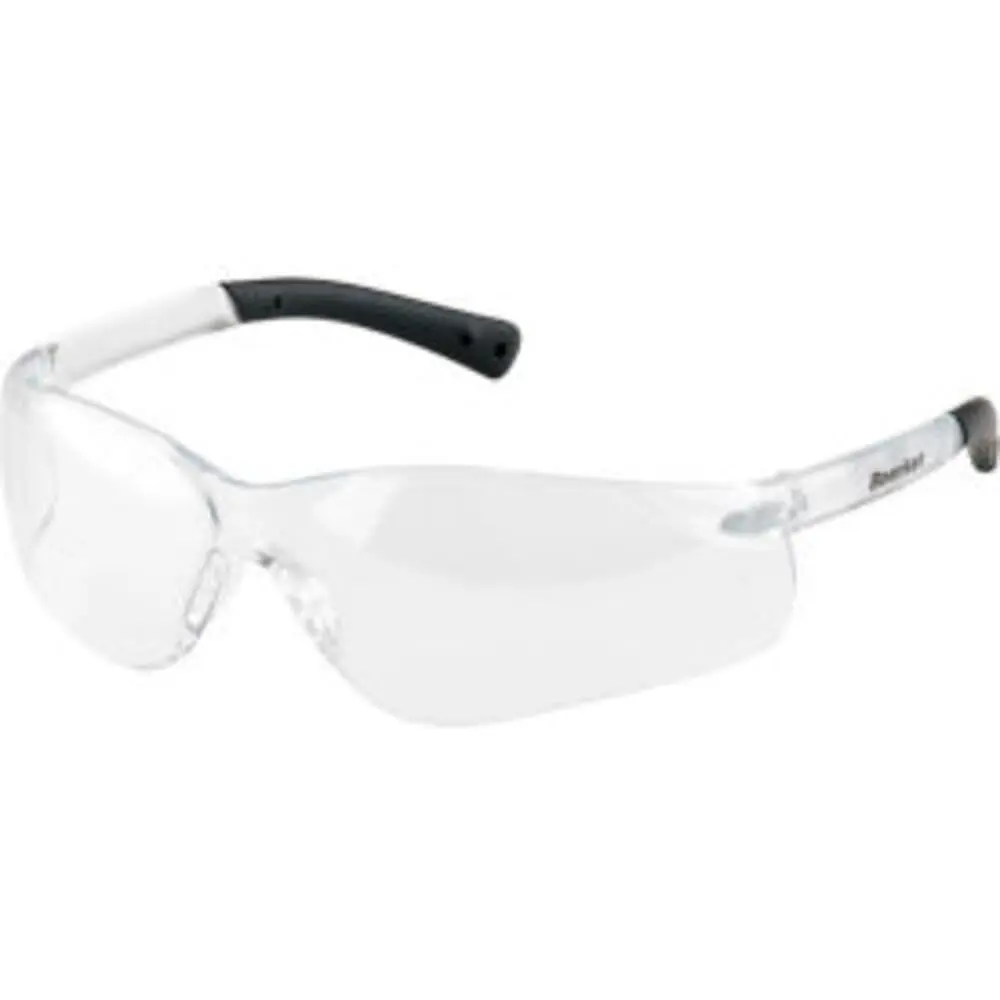 MCR Safety BearKat 3 Safety Glasses Clear Lens 1 Pair | Scratch Resistant UV Protection - main product image