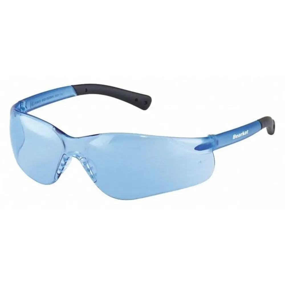 MCR Safety BearKat BK313 Safety Glasses with Light Blue Lens | ANSI Z87.1 Impact Resistant - main product image