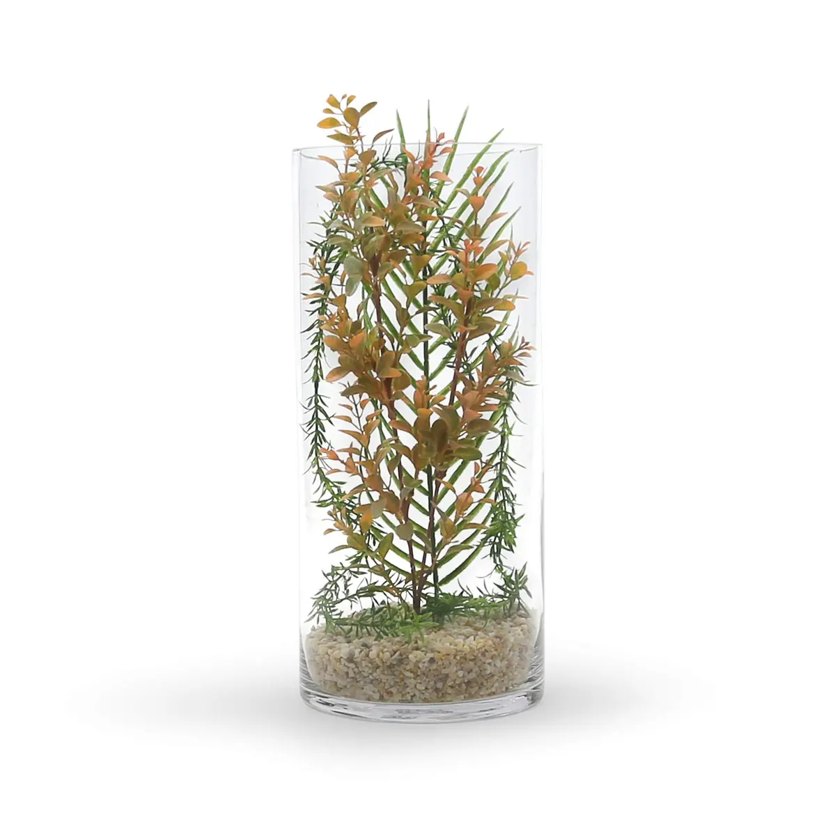 WGVI Clear Cylinder Glass Vase 18 cm (7") x 40 cm (15.75") | Large Diameter Floral Container for Weddings & Home Decor - view 4