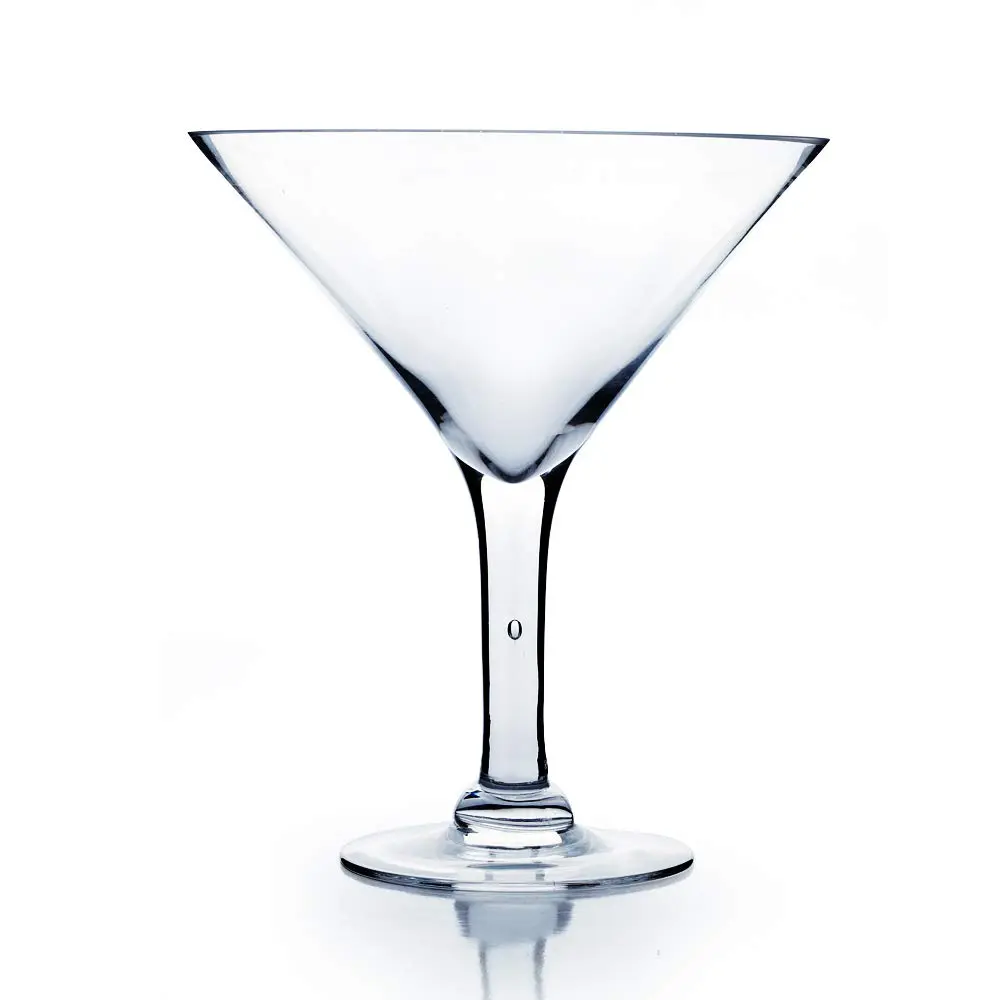 WGVI WGV Martini Glass Vase, Open 9" | Elegant Handblown Glass Centerpiece - main product image