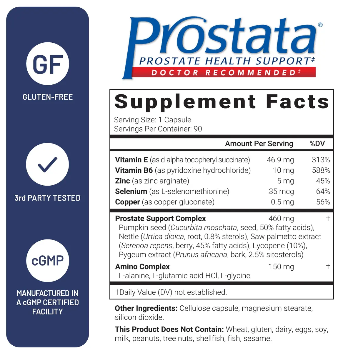 U.S.DOCTORS'CLINICAL Prostata - Clinically Proven Prostate Supplement for Men - 60 Capsules | Supports Urinary & Bladder Health - view 7