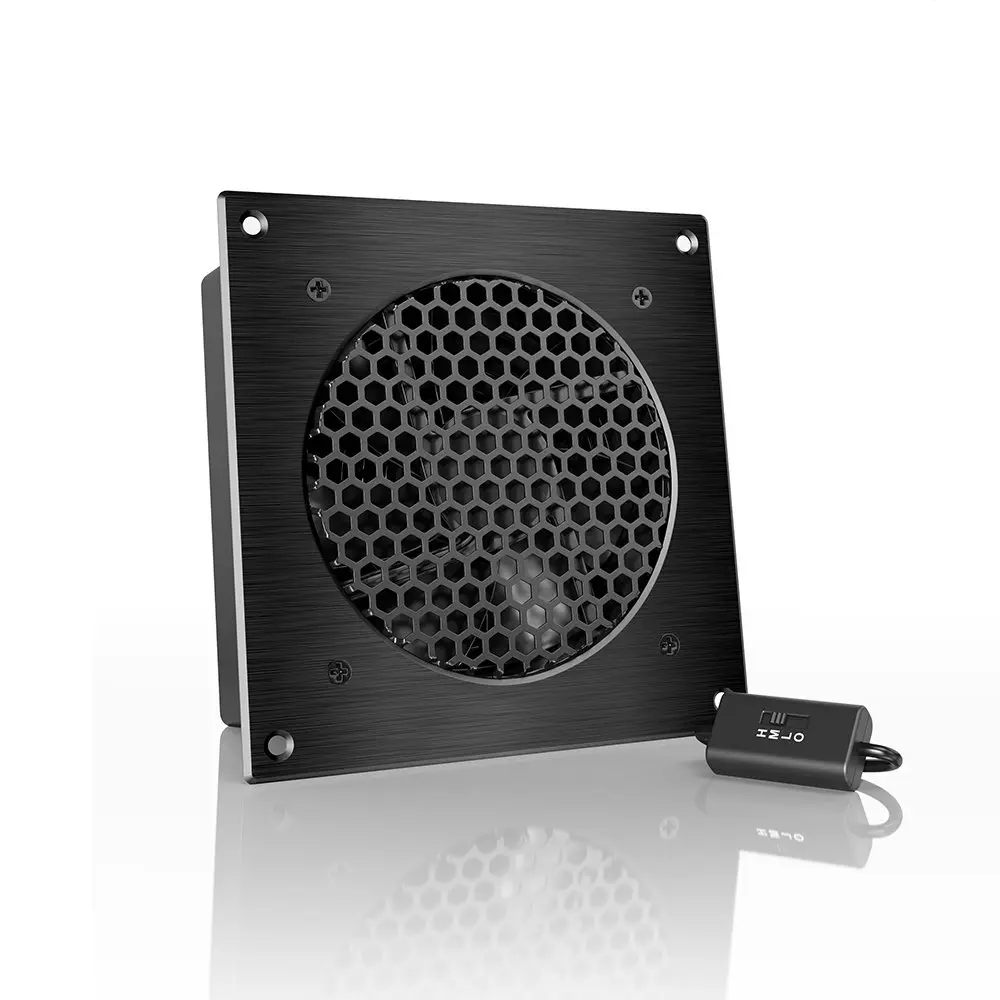 AC Infinity AIRPLATE S3 6-Inch Quiet Cabinet Cooling Fan w/ Speed Controller - main product image