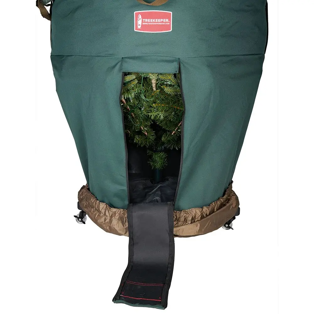 TreeKeeper Upright Tree Storage Bag for 9ft Artificial Trees | Space-Saving, Discreet, Heavy Duty Handles - view 7