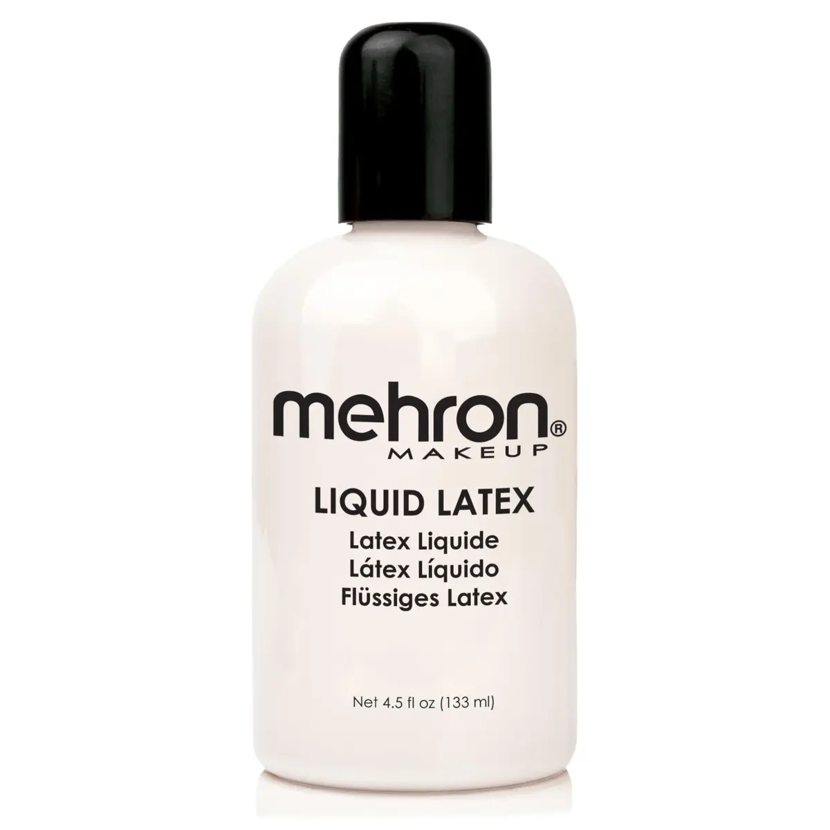 Mehron Makeup Liquid Latex - 4.5 oz CLEAR | Special FX Adhesive for Professional Effects - main product image