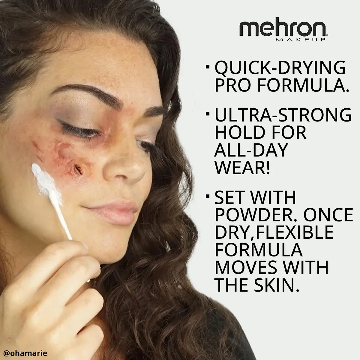 Mehron Makeup Liquid Latex - 4.5 oz CLEAR | Special FX Adhesive for Professional Effects - view 5
