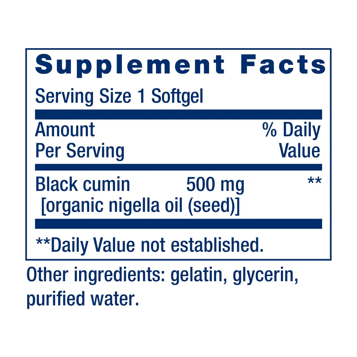 Life Extension Black Cumin Seed Oil Softgels 60 Count | Supports Healthy Immune Response & Whole-Body Wellness - view 2