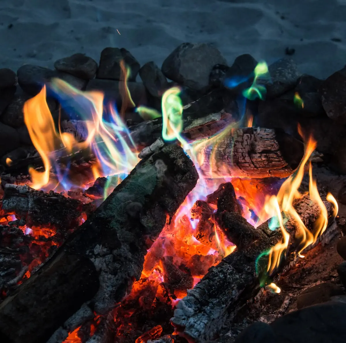 Mystical Fire Color Changing Packets – 24 Pack | Vibrant Flames for Outdoor Fire Pits & Campfires - view 7