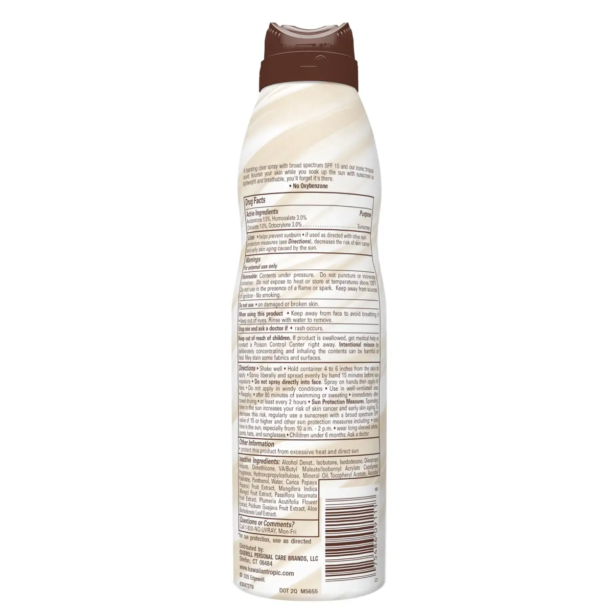 Hawaiian Tropic Silk Hydration Weightless Hydration Sunscreen Spray SPF 15, 177ml (6 Ounce) | Broad Spectrum UVA/UVB Protection - view 9