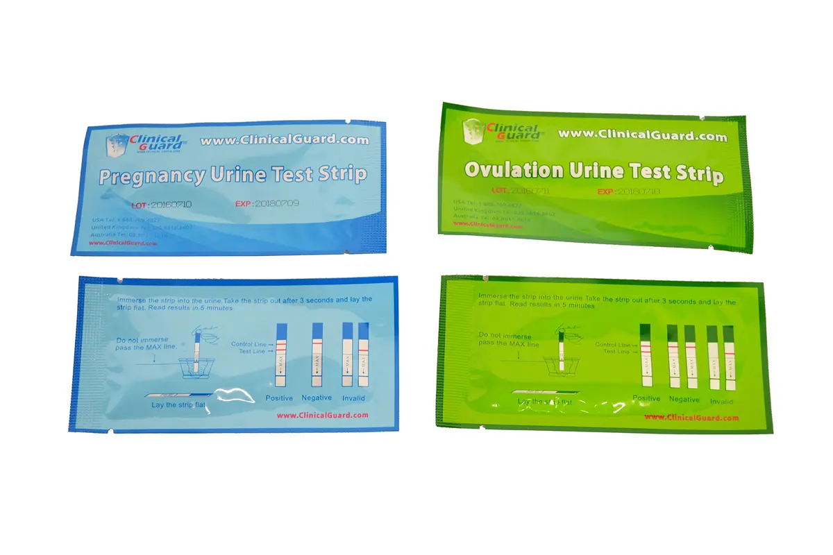 Clinical Guard Medical Test Strip Combo 19 Count | Accurate Ovulation & Pregnancy Tests for Indian Women - view 2