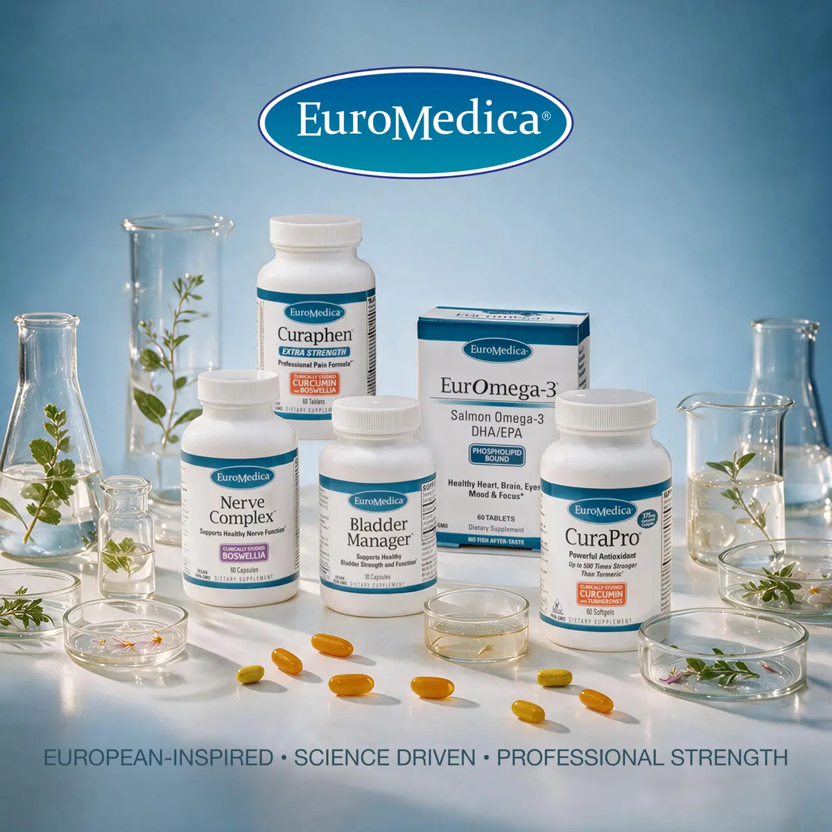EuroMedica Nerve Complex 60 Capsules | Supports Nerve Function & Circulation - view 7