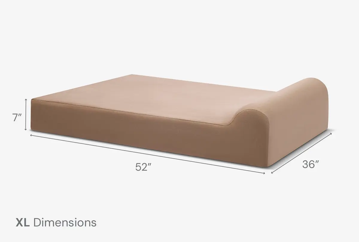 Big Barker Headrest Edition Orthopedic Dog Bed 52"x36"x7" | Memory Foam for Large Dogs - view 2