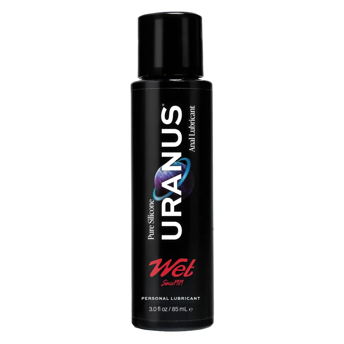Wet Uranus Silicone Anal Lube 9 Fl Oz | Long-Lasting, Ultra Slick, Hypoallergenic — Anal - Silicone / 3 Fl Oz - main product image