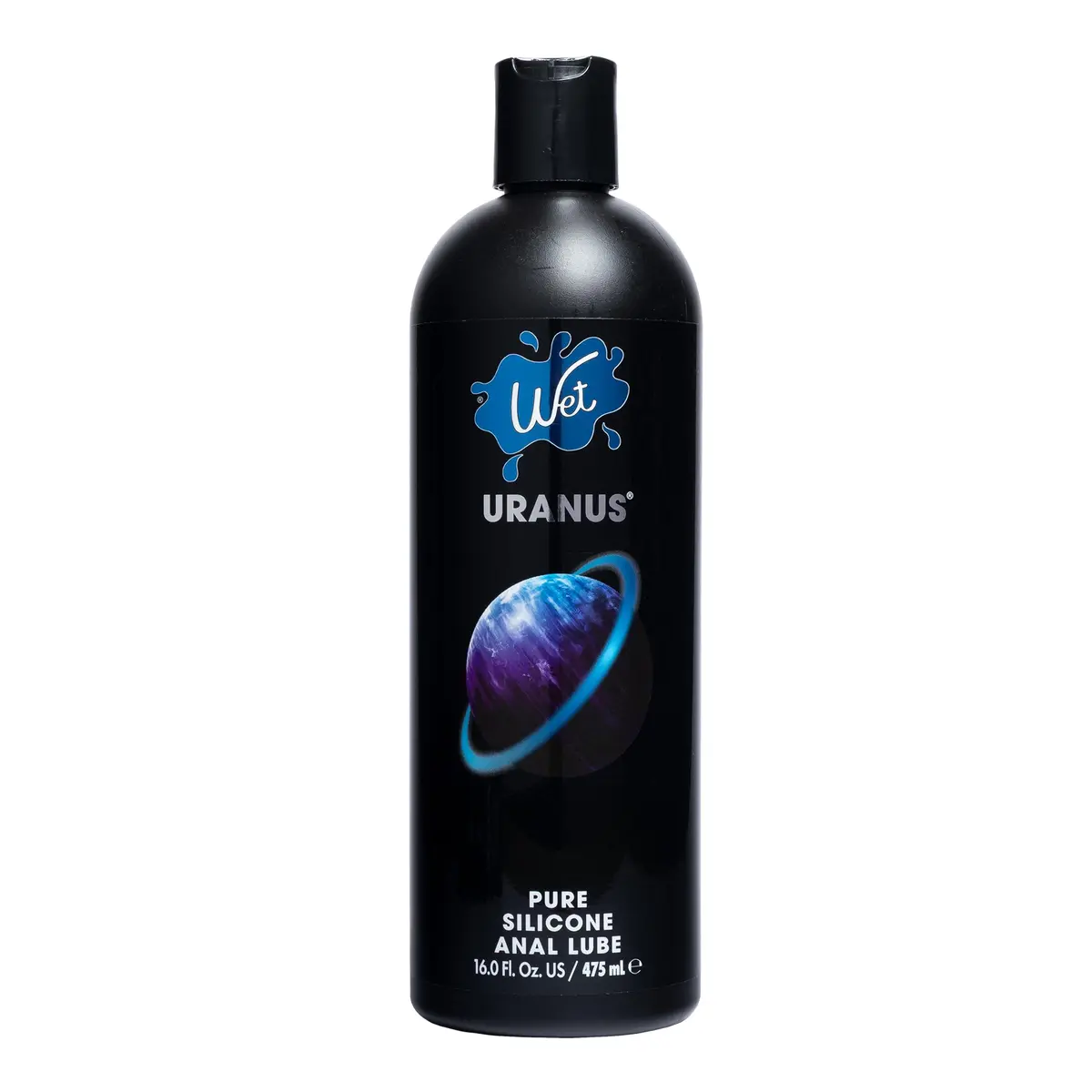 Wet Uranus Silicone Anal Lube 465ml (16 Fl Oz) | Long-Lasting Glide - main product image
