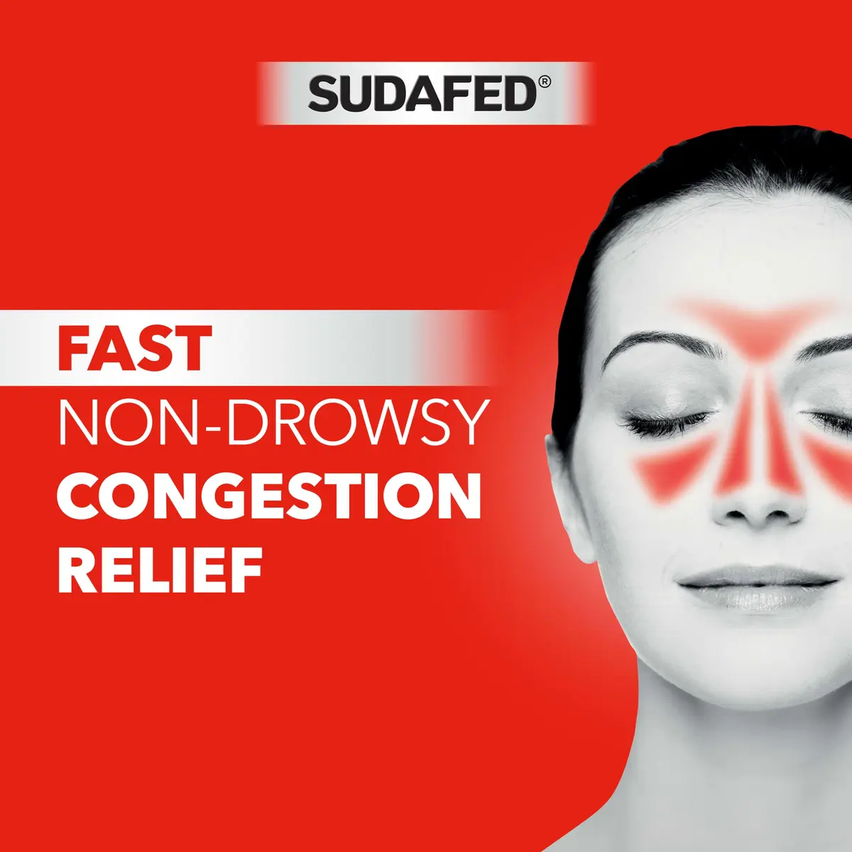 Sudafed Sinus Pressure + Pain Relief Tablets 24 Ct | Non-Drowsy Maximum Strength - view 3