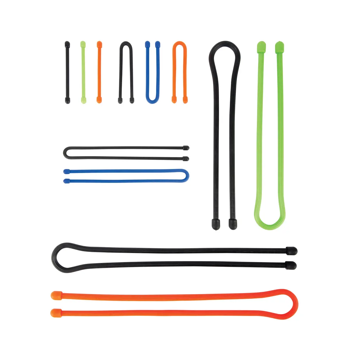 Nite Ize Original Gear Tie, 12 Pack, Assorted Colors | Versatile Reusable Twist Ties for Indoor & Outdoor Use - view 3