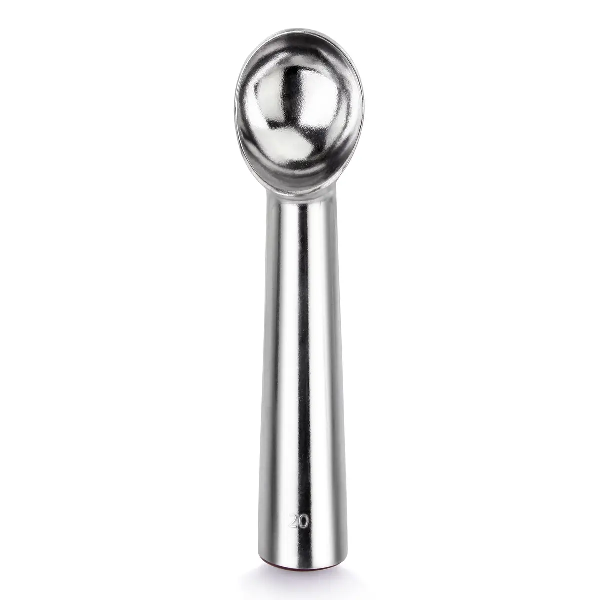 New Star Foodservice Ice Cream Scoop Size 20 | 1.5 oz Portion, Aluminum, Color-Coded Handle - main product image