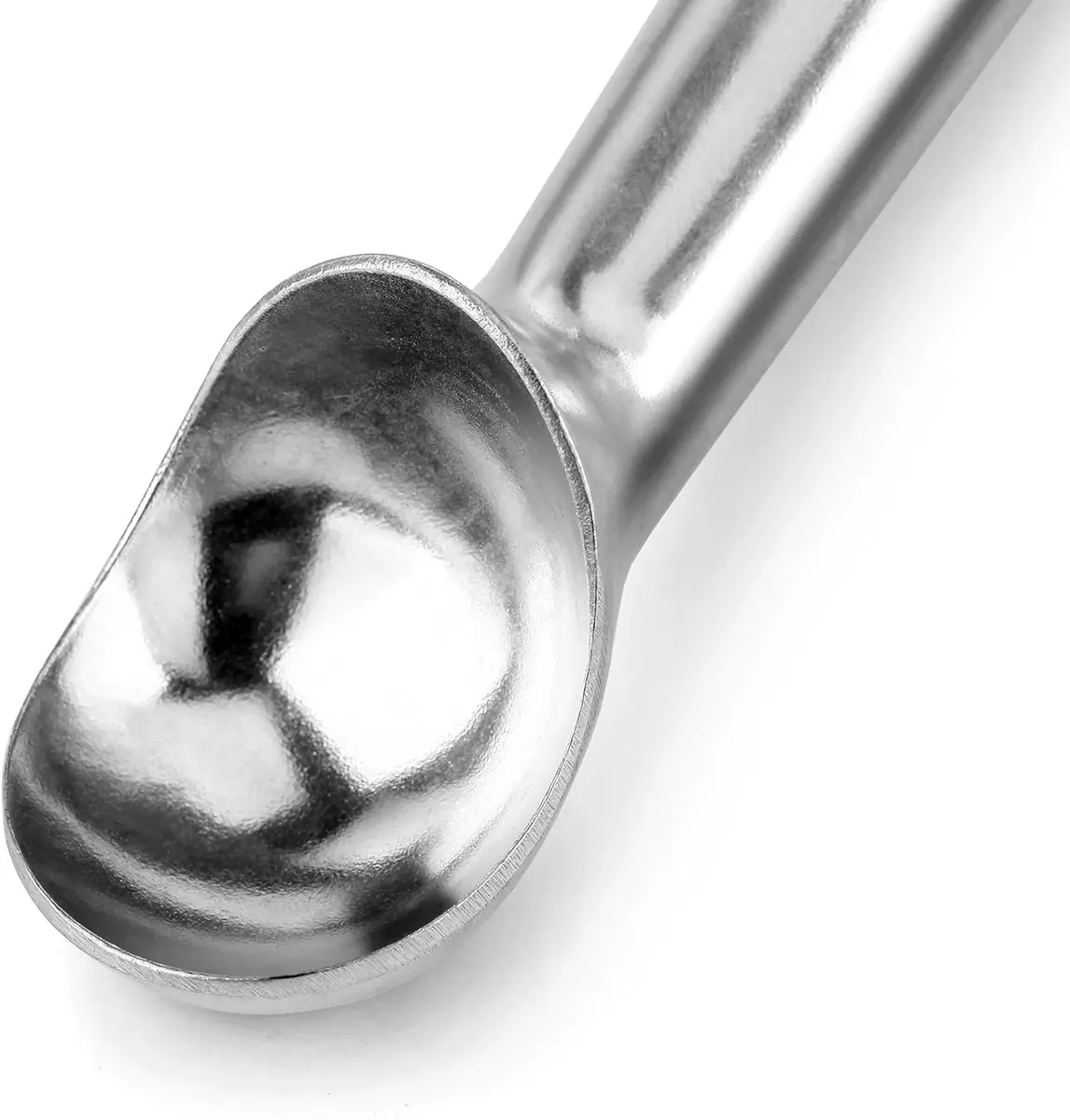 New Star Foodservice Ice Cream Scoop Size 24 | 1.5 oz Portion, Aluminum, Red Handle - view 9