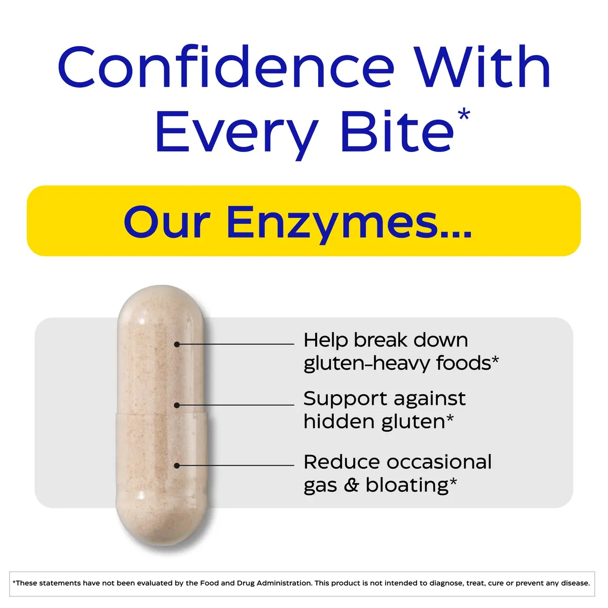 Enzymedica GlutenEase Extra Strength Digestive Enzyme Supplement 60 Capsules | Supports Gluten & Casein Digestion - view 7
