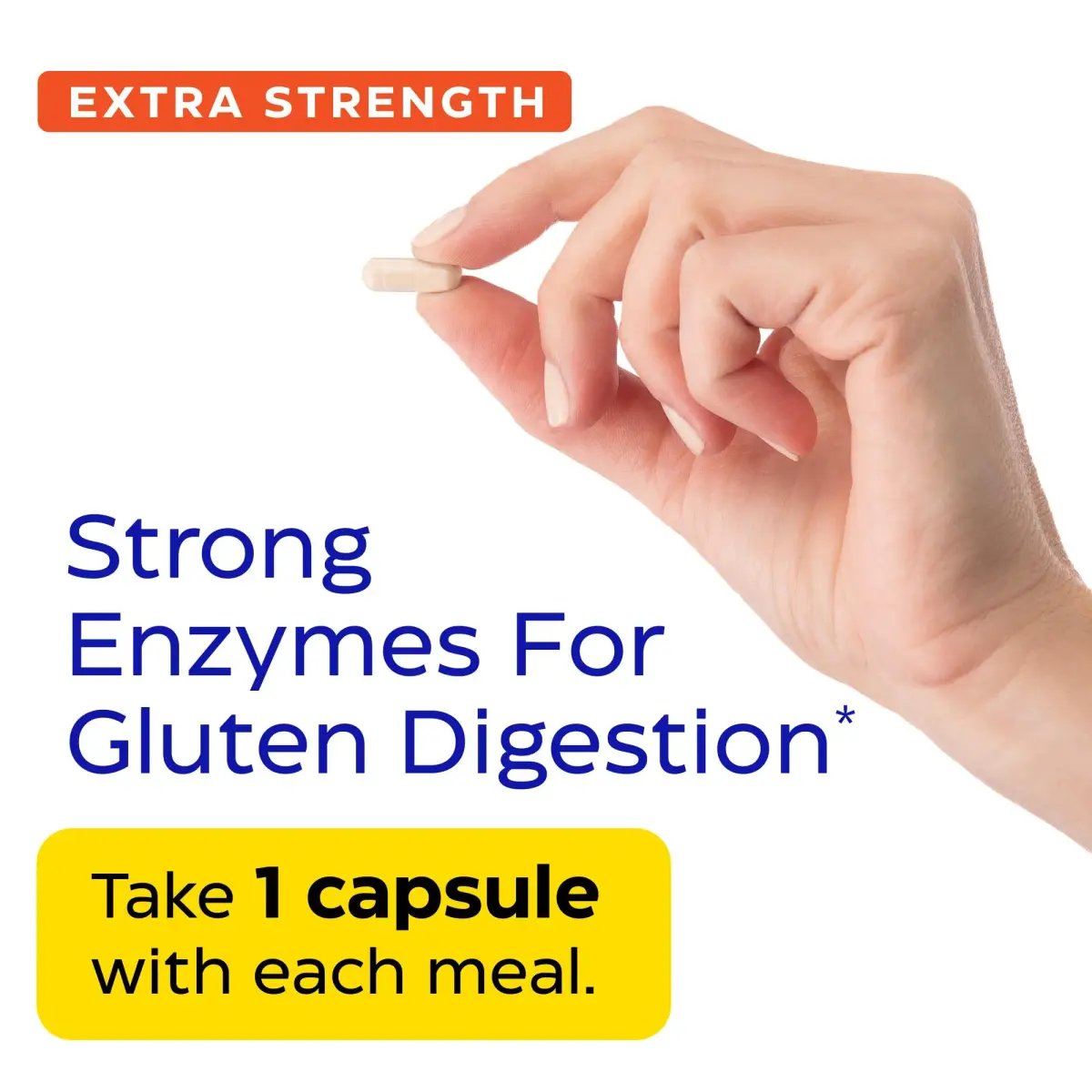 Enzymedica GlutenEase Extra Strength Digestive Enzyme Supplement 30 Capsules | Helps Gas & Bloating - view 5