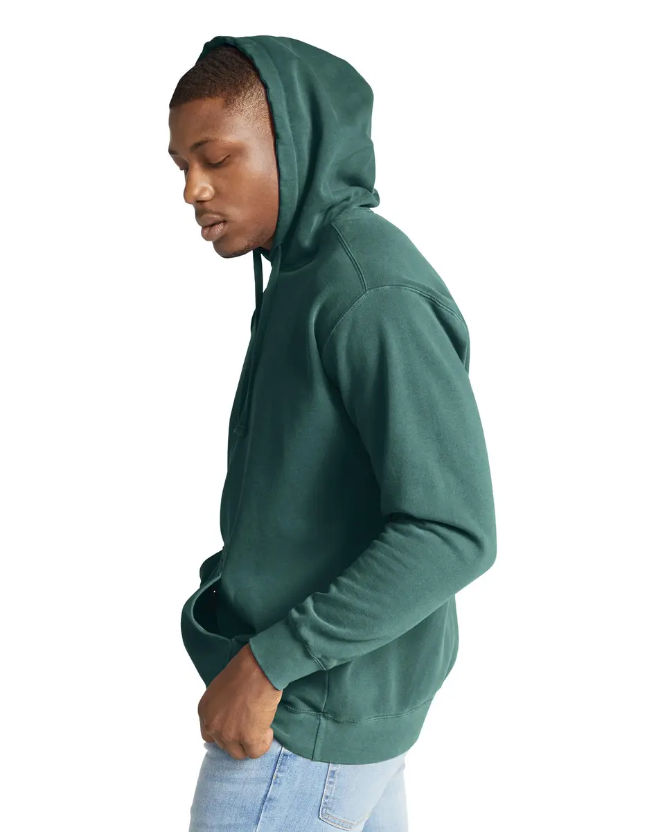 Comfort Colors Ring Spun Sweatshirt Blue Spruce Large | Garment Dyed Cotton-Poly Blend - view 3