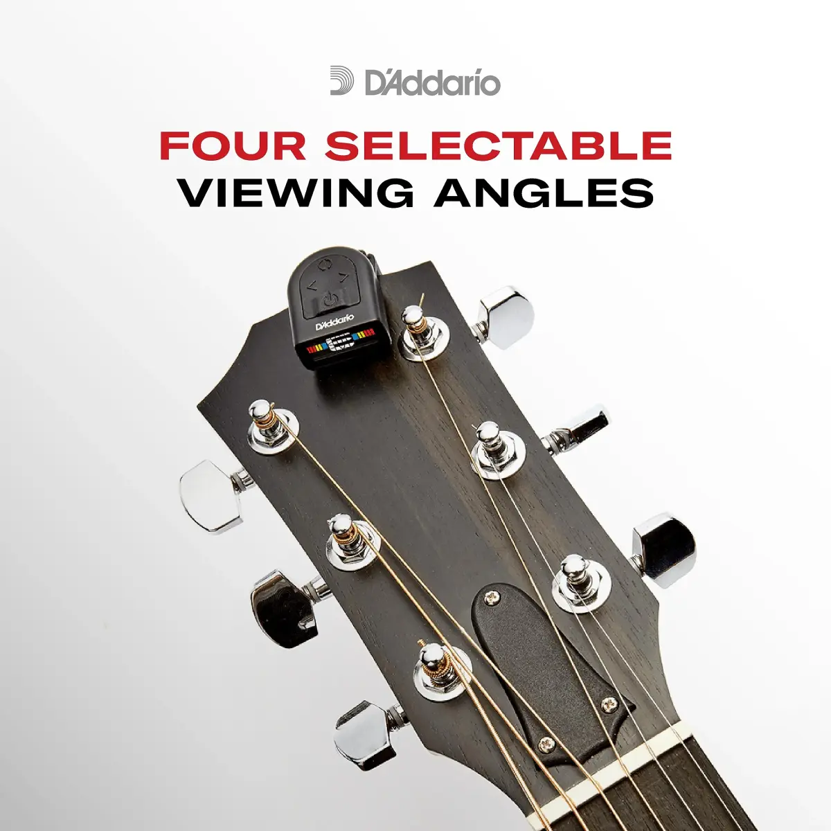 D'Addario Micro Headstock Tuner 2-Pack | Accurate Clip-On Tuning for All Stringed Instruments - view 6