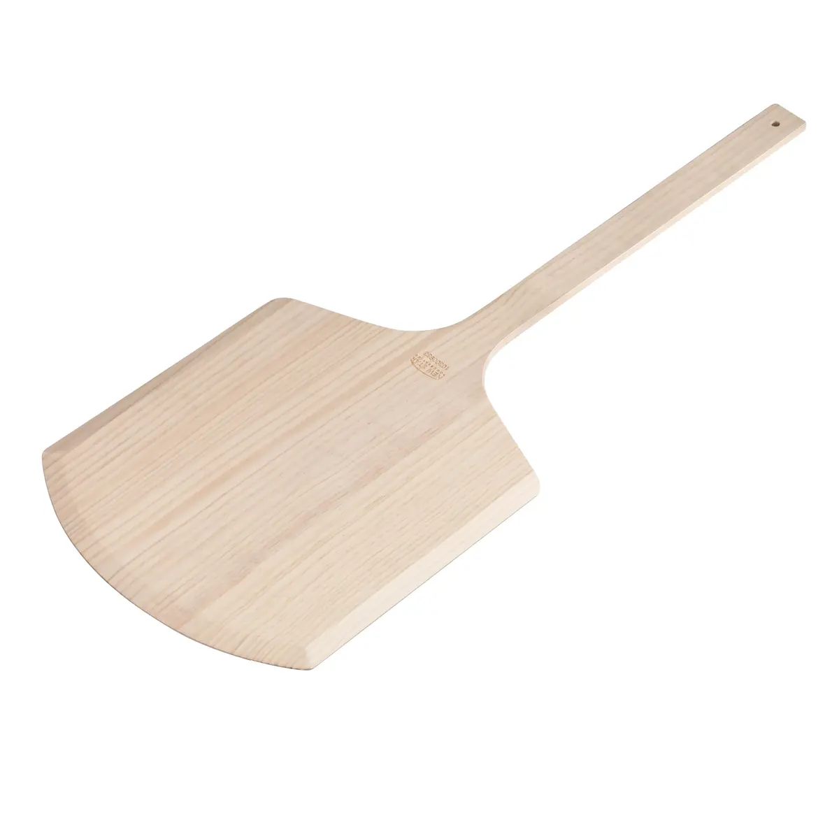New Star Foodservice Wooden Pizza Peel 14" x 14" | Durable Basswood, 36" Handle - view 3