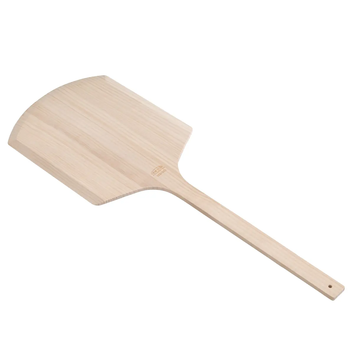 New Star Foodservice Wooden Pizza Peel 14" x 14" | Durable Basswood, 36" Handle - view 4
