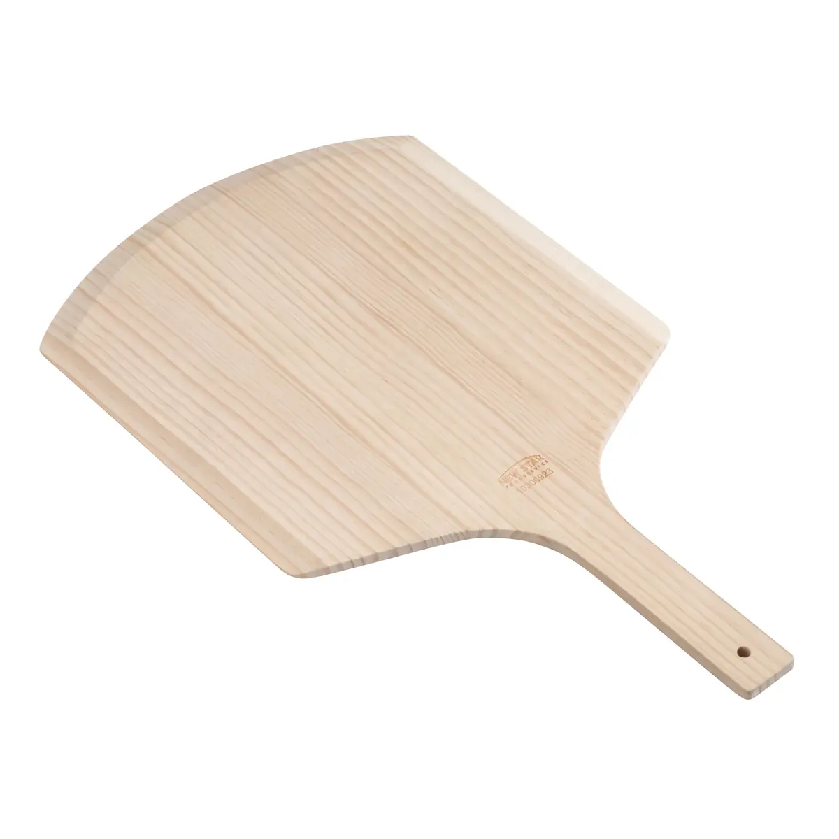 New Star Foodservice Wooden Pizza Peel 16" L x 14" W | Restaurant-Grade, 8" Wooden Handle - view 3