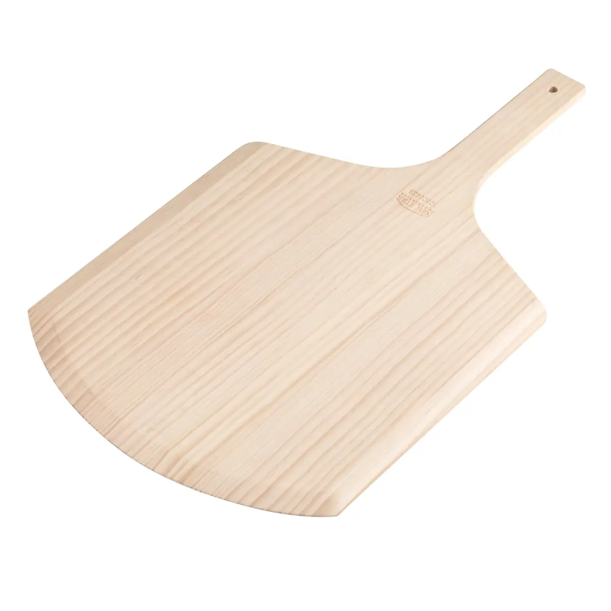 New Star Foodservice Wooden Pizza Peel 16" L x 14" W | Restaurant-Grade, 8" Wooden Handle - view 4