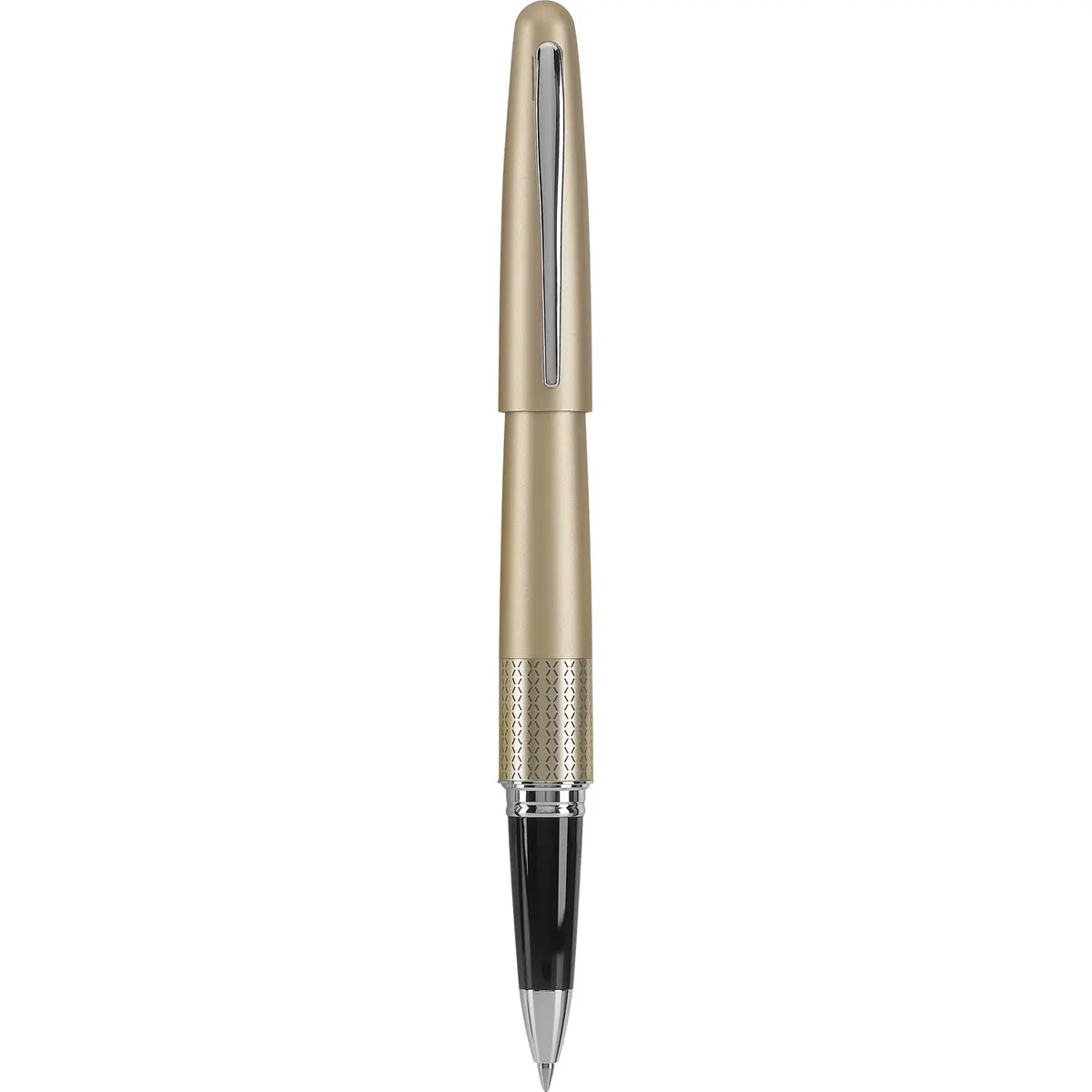 PILOT Metropolitan Collection Gel Roller Pen, Gold Barrel, Fine Point, Black Ink (91203) | Elegant, Refined Style for Professionals - main product image