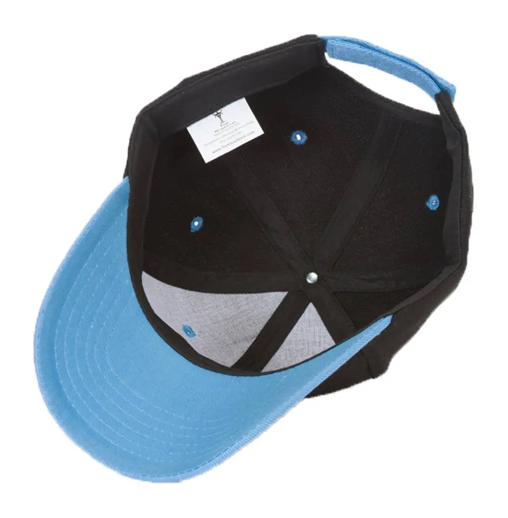 TOP HEADWEAR Adjustable Baseball Structured Cap Hat,Black Sky | Classic Fit, Solid Color, One Size - view 5