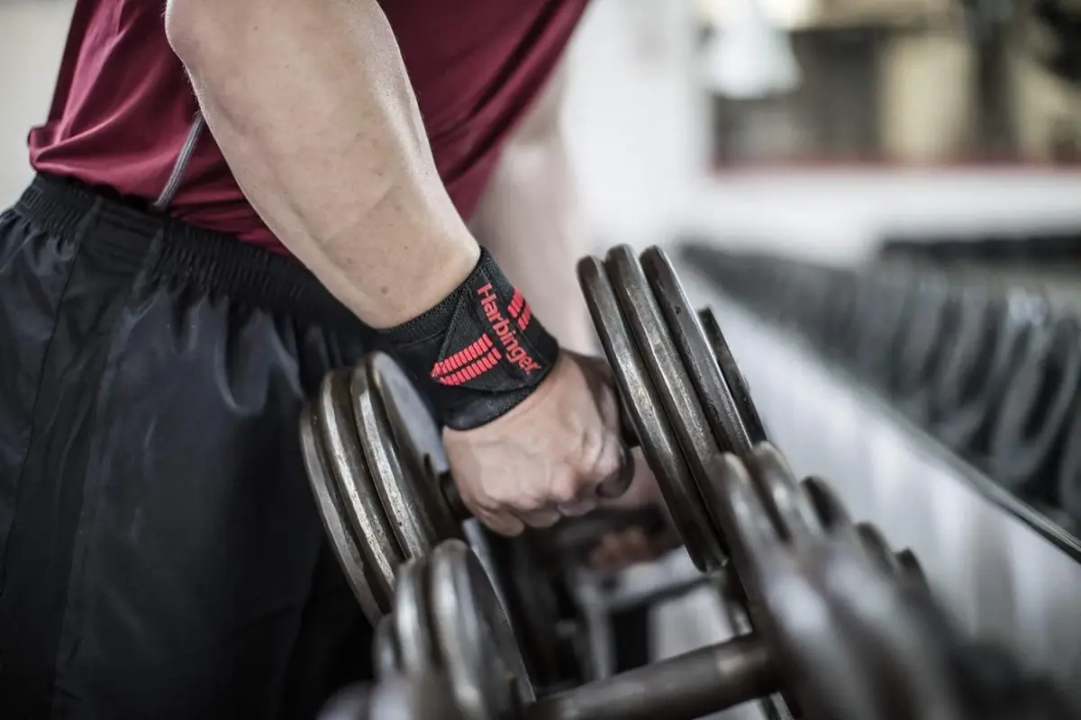 Harbinger Red Line 18-Inch Weightlifting Wrist Wraps (Pair) | Competition Grade Elastic for Maximum Stability - view 4