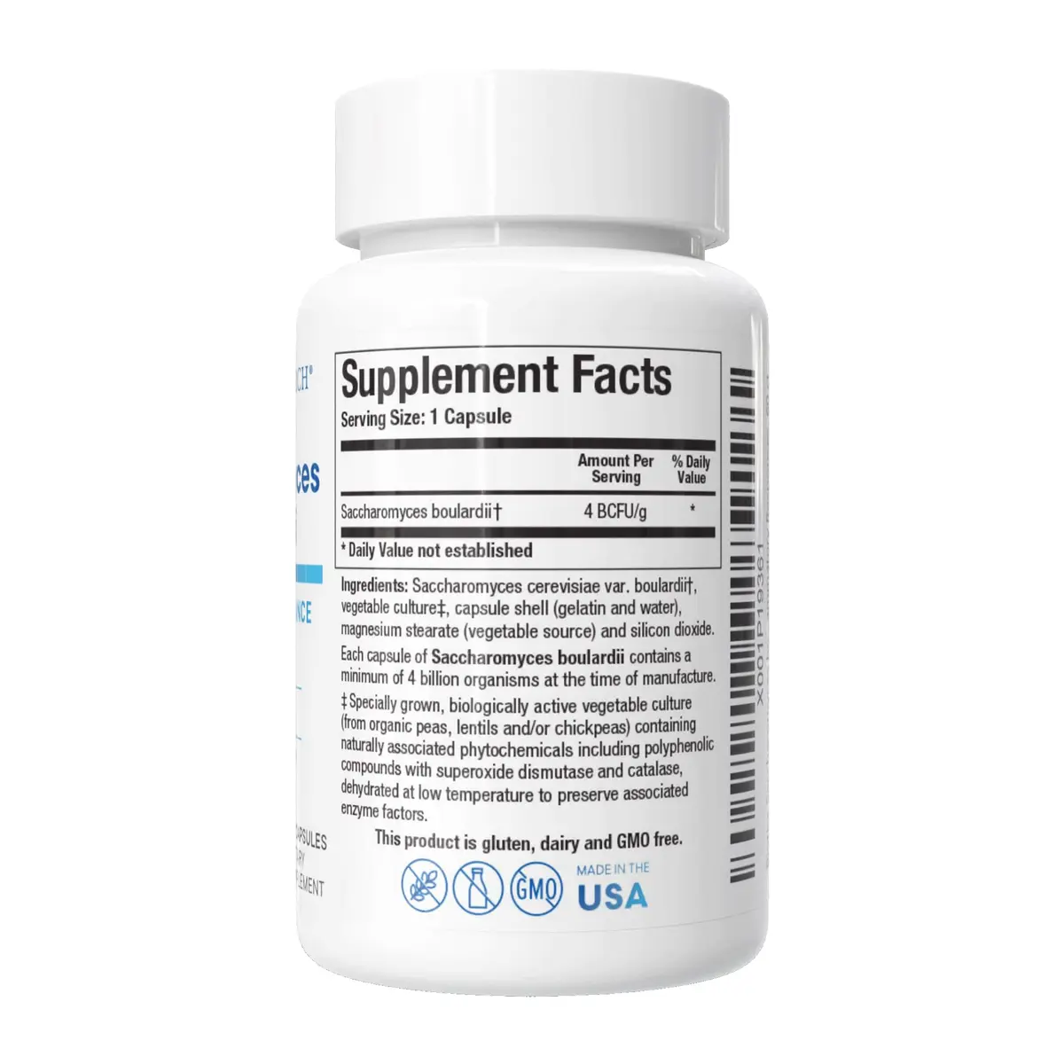 BIOTICS RESEARCH Saccharomyces boulardii Probiotics 235 Mg | Supports Gut & Immune Health - view 2