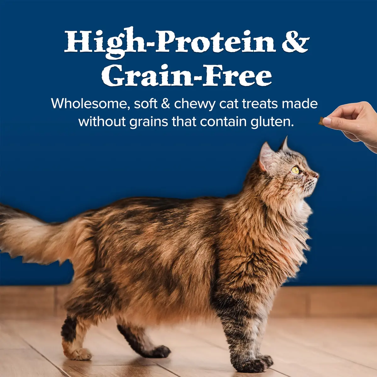 Blue Buffalo Wilderness Chicken & Turkey Soft Cat Treats 57g (2 oz) | Grain-Free, Real Meat First - view 6