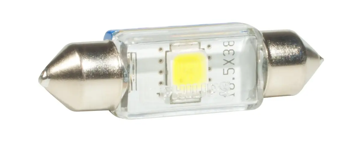 Philips XtremeVision 38mm Festoon LED Interior Light 6000K (15.75 inches) | Brighter, Cooler White Light for Cars - main product image