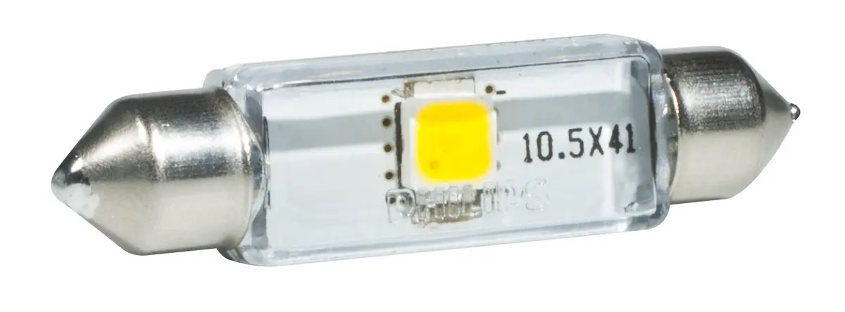 Philips 43mm festoon X-tremeVision LED 6000K Interior light | Xenon White, 6000K, 43mm, Plug & Play - main product image