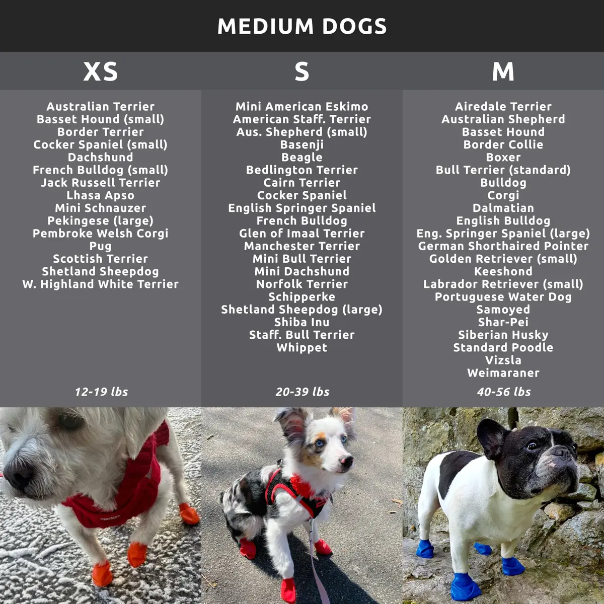 Protex PawZ Rubber Dog Boots for Medium Paws | All-Weather Waterproof, Anti-Slip (70-120 chars) - view 4